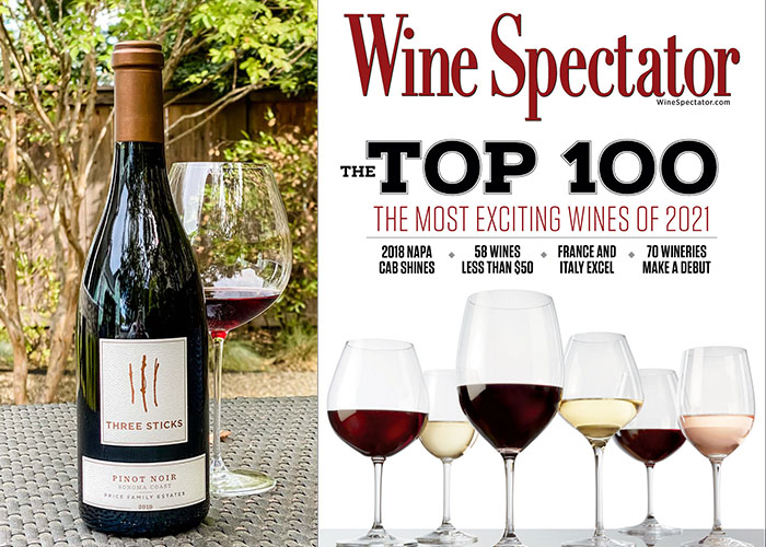 Wine Spectator Top 100! - Three Wines